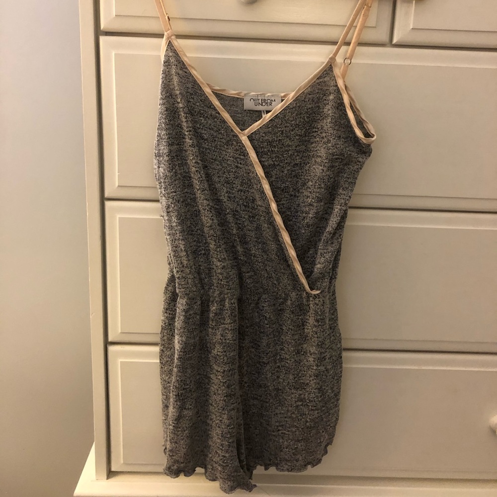 Out from under loungewear romper